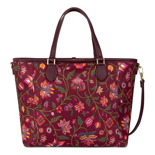 Oilily Haley Handbag Joy Flowers Chocolate von Oilily