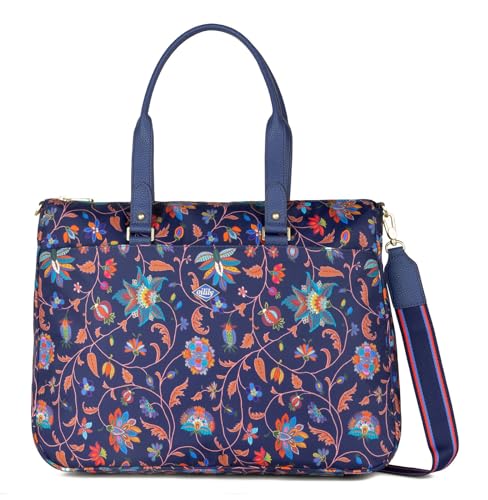 Oilily Joy Flowers Charly Shopper Tasche 43 cm Laptopfach von Oilily