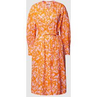 Oilily Knielanges Kleid mit Bindegürtel Modell 'DASH' in Pink, Größe 40 Oilily Knielanges Kleid mit Bindegürtel Modell 'DASH' in Pink, Größe 40 von Oilily