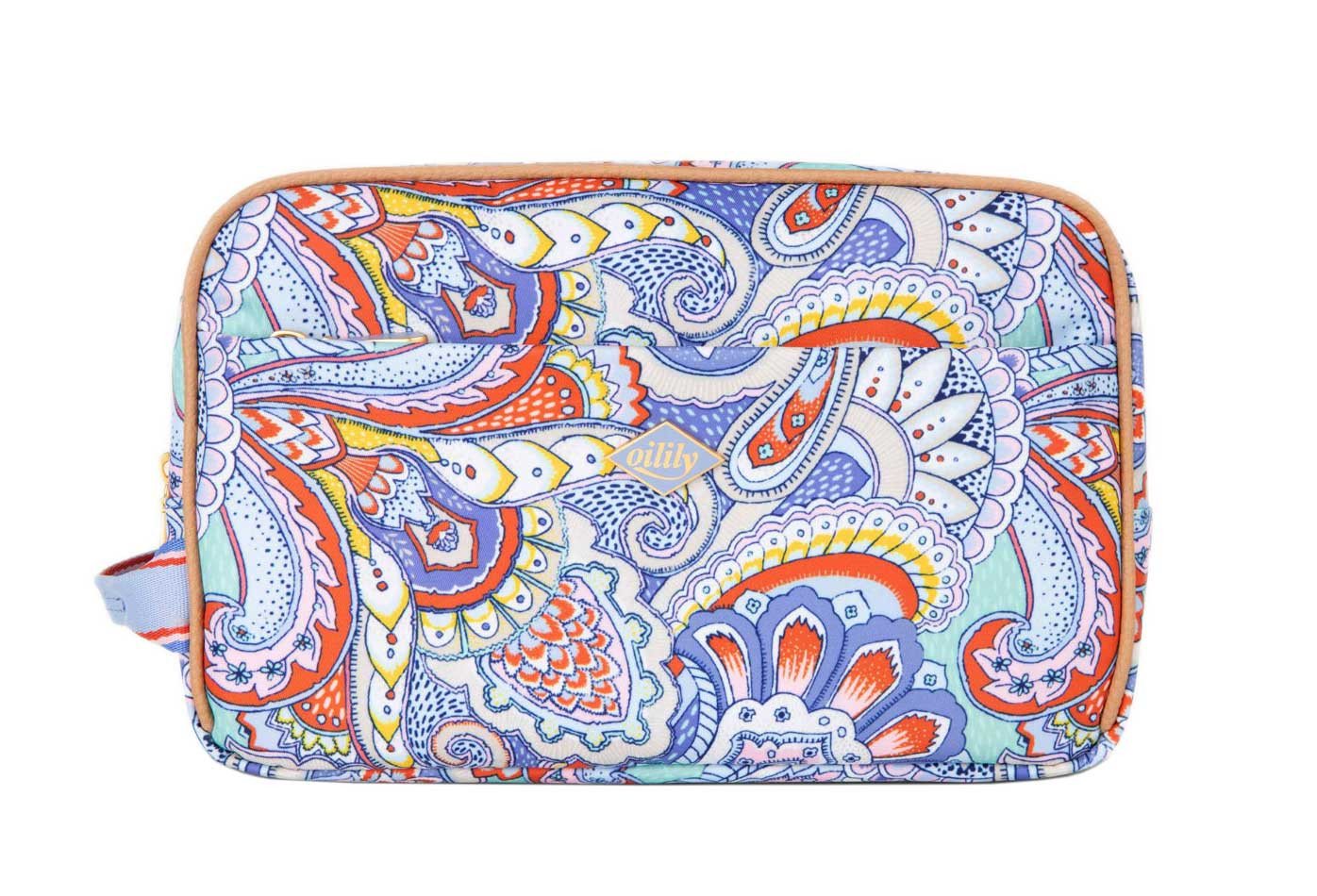Oilily Kosmetiktasche Chloe Pocket Cosmetic Bag Paisley Elio Oilily Kosmetiktasche Chloe Pocket Cosmetic Bag Paisley Elio von Oilily