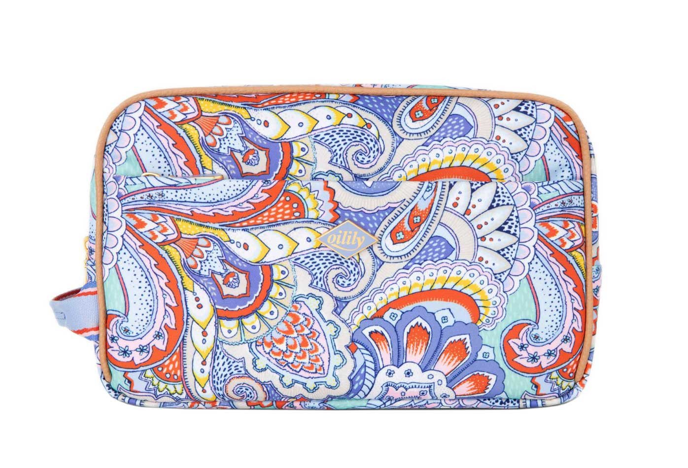 Oilily Kosmetiktasche Chloe Pocket Cosmetic Bag Paisley Elio von Oilily