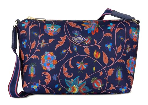 Oilily Sarah Shoulder Bag Joy Flowers Eclipse von Oilily