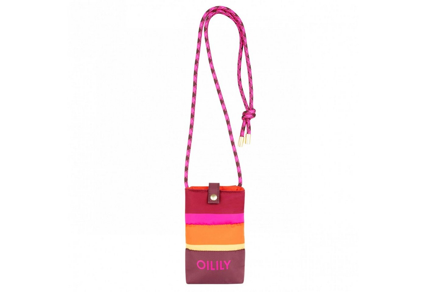 Oilily Schultertasche Mila Mobile Holder Colour Block Decadent von Oilily