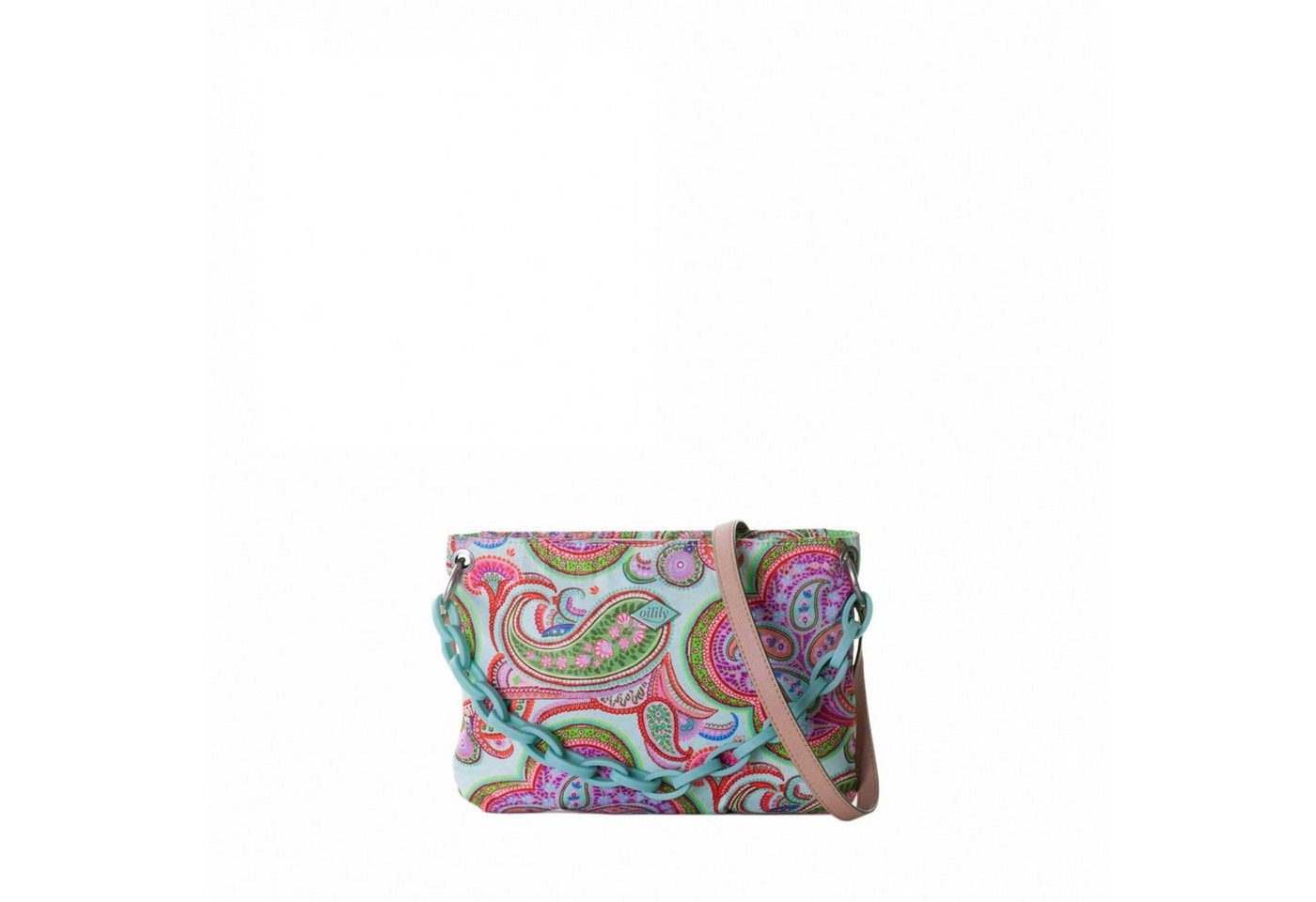 Oilily Schultertasche Summer Paisley M Flat Shoulder Bag von Oilily