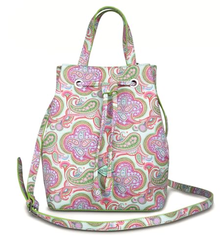 Oilily Summer Paisley Shoulder Bag M Aqua von Oilily