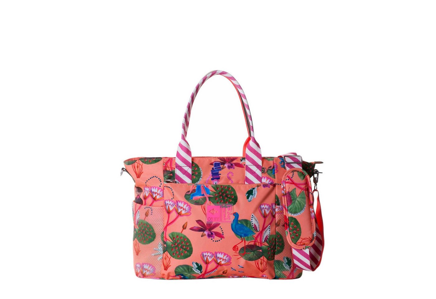 Oilily Wickeltasche Lily's Pond Baby Bag Melon von Oilily