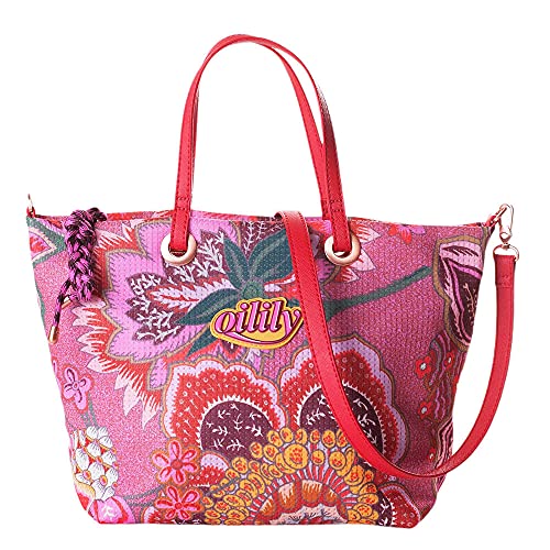 Oilily World Flower Handbag Rose Violet von Oilily