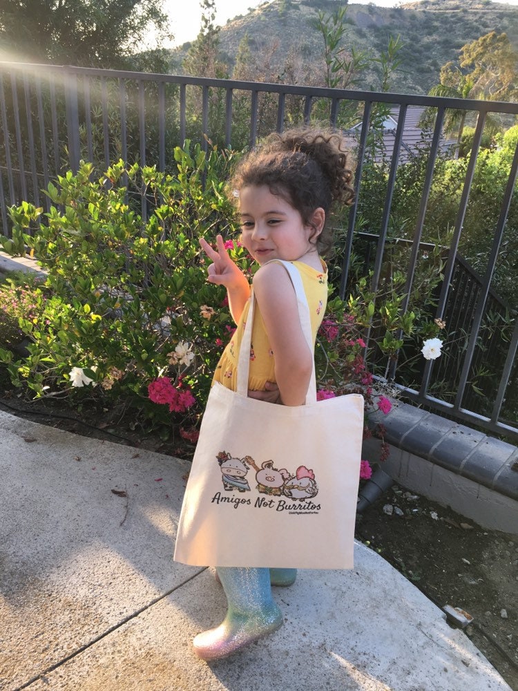 Amigos Not Burritos Tote Amigos Not Burritos Tote von OinkPigMooNotForYou