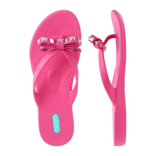 Oka-B Damen Chase Bow Flip Flop Sandalen, Popsicle Pink, 36 EU Oka-B Damen Chase Bow Flip Flop Sandalen, Popsicle Pink, 36 EU von Oka-B