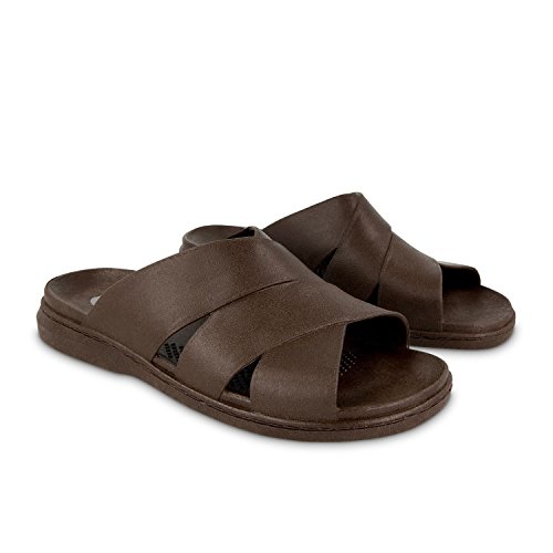 Okabashi Milan Herrenschuhe, ergonomisch, Massage, wasserdicht, Braun - braun - Größe: 46/47 EU Okabashi Milan Herrenschuhe, ergonomisch, Massage, wasserdicht, Braun - braun - Größe: 46/47 EU von Okabashi