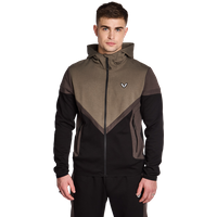 Okami Exploration Herren Kapuzenpullover - Schwarz - Größe S - Poly Fleece von Okami