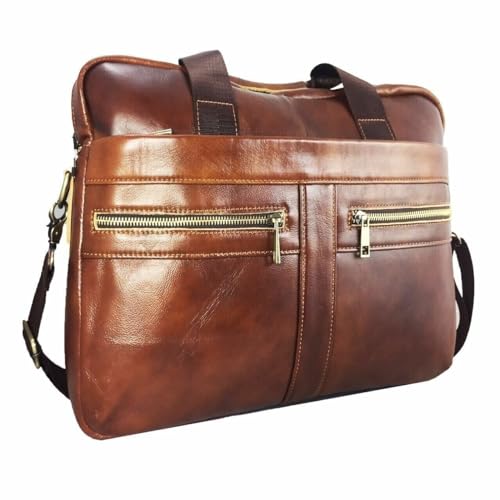 Okaymobile Businesstasche Herren für Acer Extensa 15 EX215-23-R08A EX215-55-535E Notebook Aktentasche Handtasche Vintage Laptoptasche Arbeitstasche Umhängetasche Schultertasche Crossbody Bags Arbeit von Okaymobile