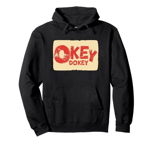 Tolles Okey Dokey Outfit für Erwachsene und Kinder Pullover Hoodie von Okey Dokey