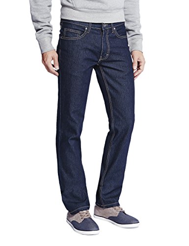 Oklahoma Jeans Herren R140 Straight Jeans, Blau (Dark Blue 002), W34/L30 von Oklahoma Jeans