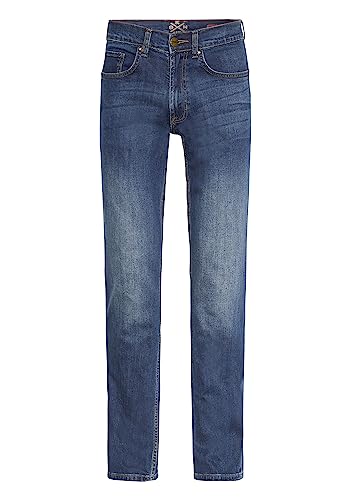 Oklahoma Jeans Herren R140 Straight Jeans, Blau (Mid Stone 001), W32/L32 von Oklahoma Jeans