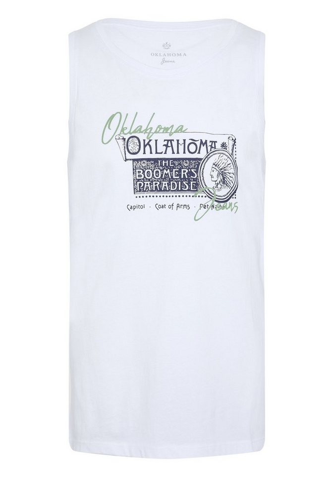 Oklahoma Jeans Tanktop aus Jersey von Oklahoma Jeans