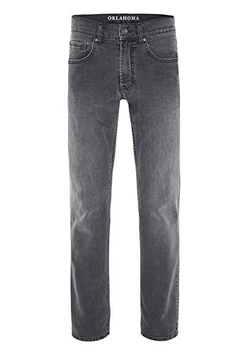 Oklahoma Stretch Jeans Matrix R-140 DG Dark Grey/dunkelgrau, Weite/Länge:32W / 32L von Oklahoma Jeans