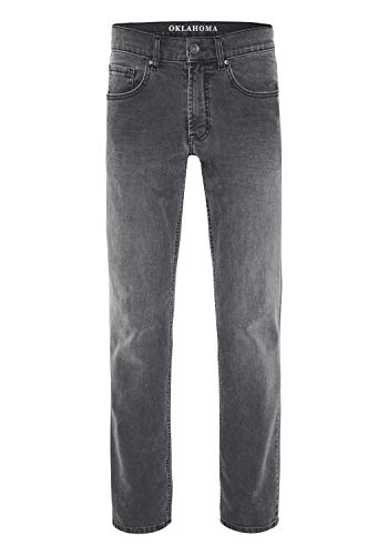 Oklahoma Stretch Jeans Matrix R-140 DG Dark Grey/dunkelgrau, Weite/Länge:33W / 32L von Oklahoma Jeans