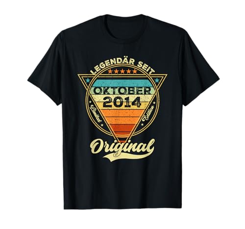 Damen Legendär seit Oktober 2014 11.Geburtstag Junge 11 Jahr T-Shirt Damen Legendär seit Oktober 2014 11.Geburtstag Junge 11 Jahr T-Shirt von Oktober Jahrgang 2014 Geburtstag