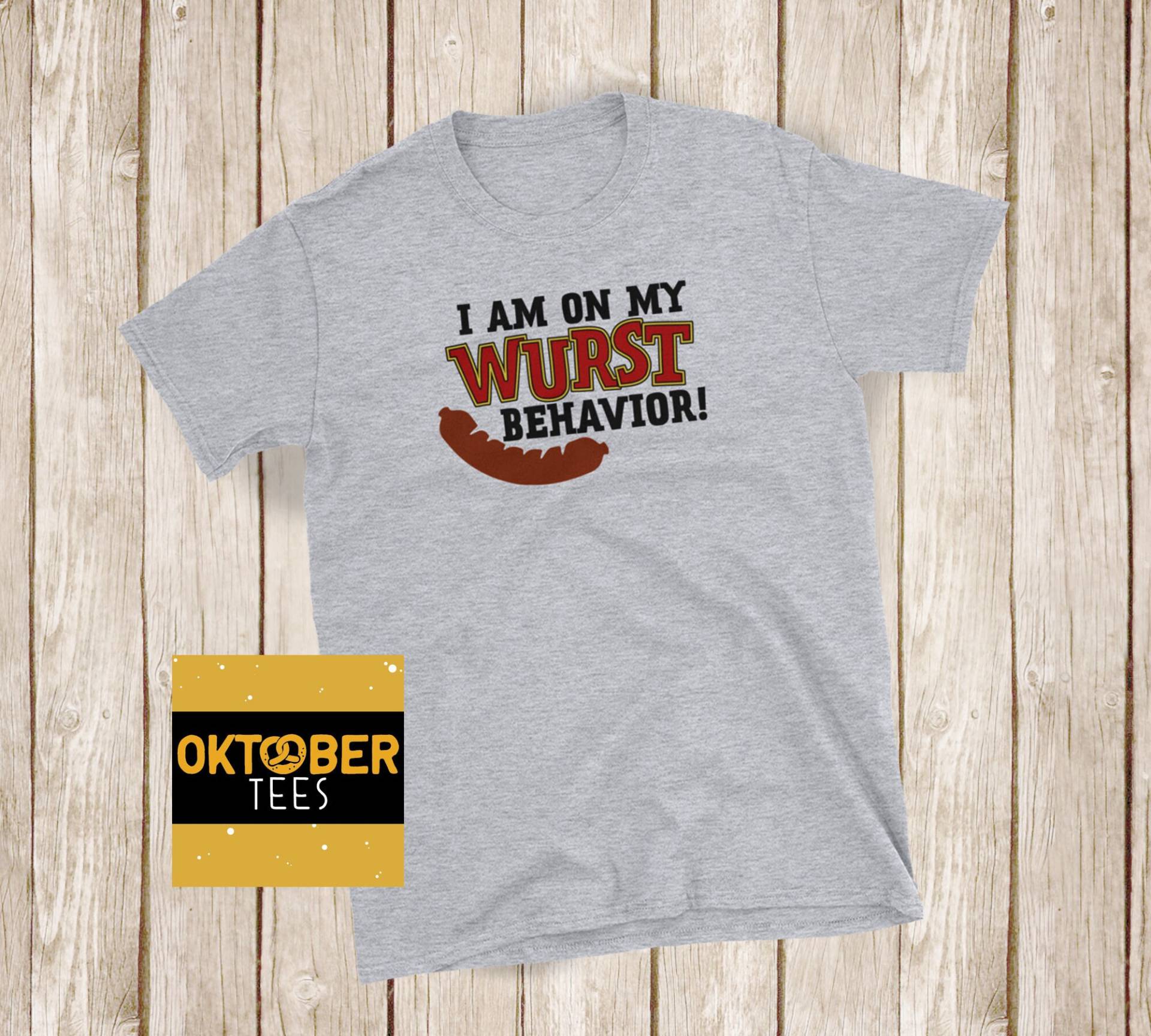 Auf Meinem Wurst Behaviour Oktoberfest Shirt, Festival Lustiges Geschenk Shirt Für Männer, Liebhaber Junggesellenabschied Gruppen Auf Meinem Wurst Behaviour Oktoberfest Shirt, Festival Lustiges Geschenk Shirt Für Männer, Liebhaber Junggesellenabschied Gruppen von OktoberTees