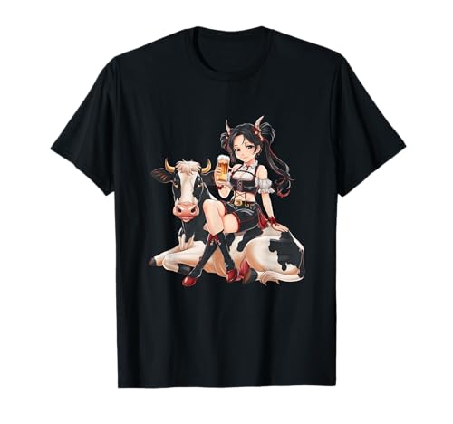Süßes bayerisches Anime Manga Girl in Lederhose mit Bier T-Shirt Süßes bayerisches Anime Manga Girl in Lederhose mit Bier T-Shirt von Oktoberfest AnimeBrew Collective Men Women Tees