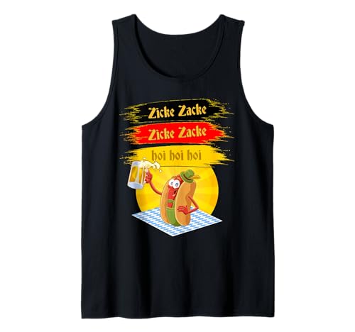 Oktoberfest Zicke Zacke Hoi Deutschland Bierfest Herren Damen Tank Top Oktoberfest Zicke Zacke Hoi Deutschland Bierfest Herren Damen Tank Top von Oktoberfest Germany Beer Festival Zicke Zacke Hoi