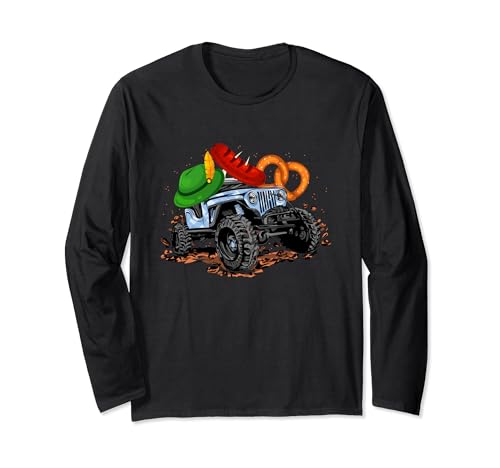 Oktoberfest Jungen Monstertruck Jungen Oktoberfest Kostüm Kinder Langarmshirt von Oktoberfest Gifts & Apparel