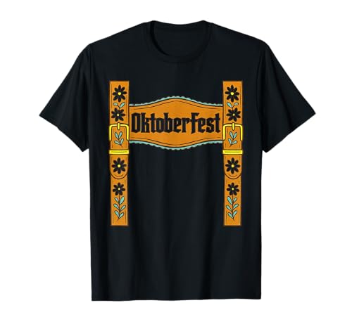 Oktoberfest Lederhosen Süße Deutsche Bayerische Männer Jungs T-Shirt Oktoberfest Lederhosen Süße Deutsche Bayerische Männer Jungs T-Shirt von Oktoberfest Lederhosen Design