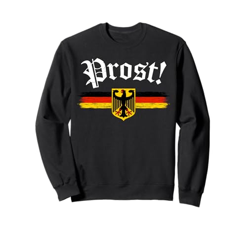 Oktoberfest Hemd für Herren Damen Deutschland Flagge Prost Vintage Sweatshirt Oktoberfest Hemd für Herren Damen Deutschland Flagge Prost Vintage Sweatshirt von Oktoberfest Shirt For Men Women T-Shirt