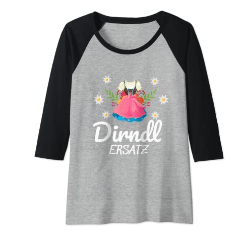 Damen Oktoberfest Dirndl Ersatz Raglan von Oktoberfest Trachten Ersatz Dirndl