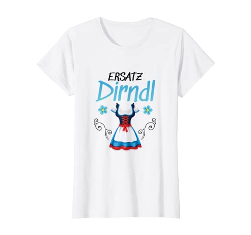 Damen Oktoberfest Dirndl Ersatz T-Shirt von Oktoberfest Trachten Ersatz Dirndl