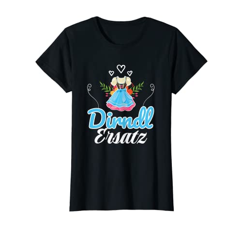 Damen Oktoberfest Dirndl Ersatz T-Shirt von Oktoberfest Trachten Ersatz Dirndl