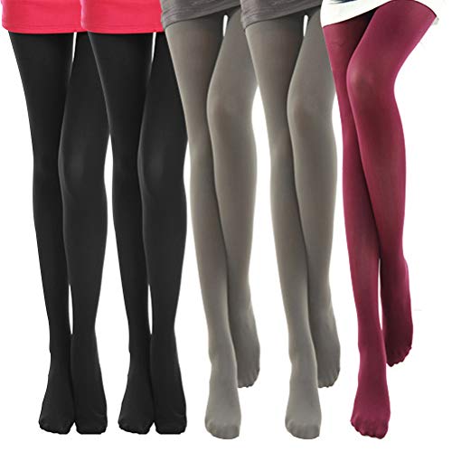 Okwin Damen Blickdichte Microfaser Strumpfhose 120D Neues Modell Hochwertige Undurchsichtige von Okwin