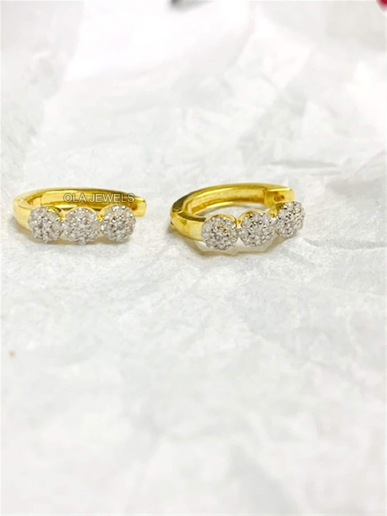 14K Und 18K Gold-Finish Ring Schmuckhersteller Jubiläum Geschenke Handgemachter Schmuck Hochzeitsgeschenk Weihnachtsgeschenk Diamantring Schöner von OlaJewelsDesigns