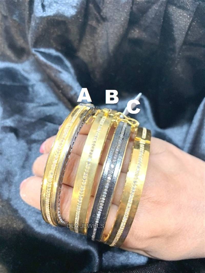 925 Sterling Silber Vergoldet Und Diamant Armreif Handgemachtes Schmuck Armband Jahrestagsgeschenke Hochzeitsgeschenke Weihnachtsgeschenke von OlaJewelsDesigns