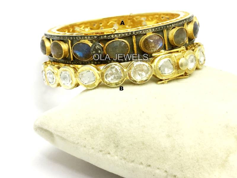 Diamant Armreif Handgemachter Schmuck Labradorit Armband Jubiläumsgeschenk Hochzeitsgeschenk Weihnachtsgeschenk Schmuckhersteller Schönes Diamant Armreif Handgemachter Schmuck Labradorit Armband Jubiläumsgeschenk Hochzeitsgeschenk Weihnachtsgeschenk Schmuckhersteller Schönes von OlaJewelsDesigns
