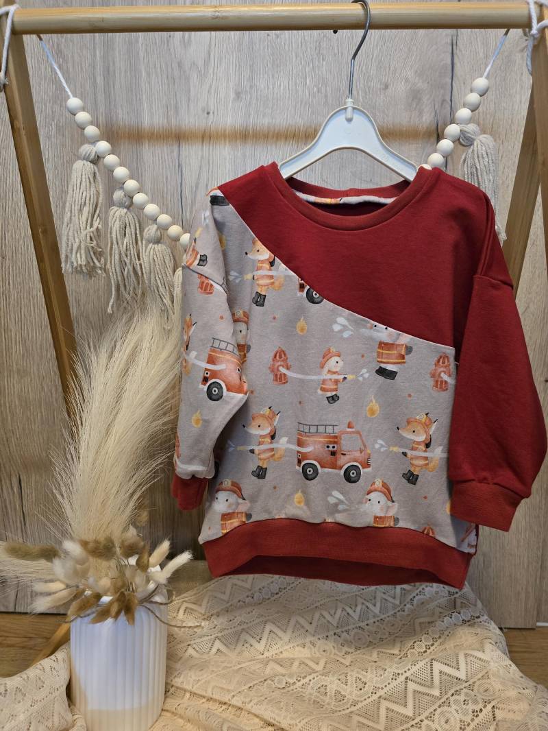 Pullover, Sweater, Pulli, Kinder Asymmetrisch von OlaMiaKreativwelt