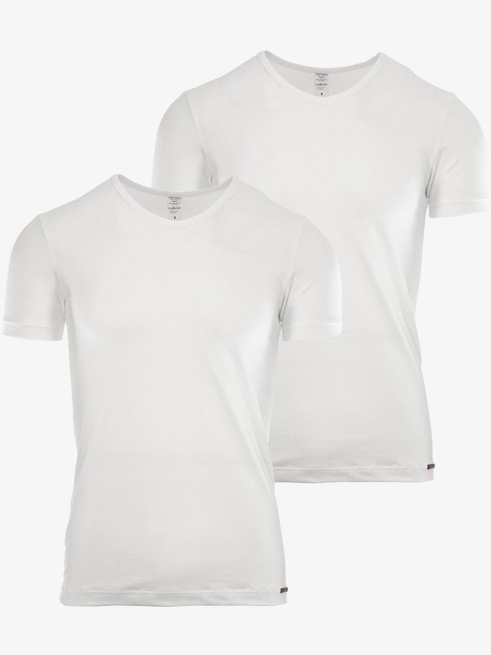 Olaf Benz 2-Pack T-Shirt Herren Jersey, weiß von Olaf Benz