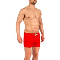 Olaf Benz Herren Badeshorts rot unifarben von Olaf Benz