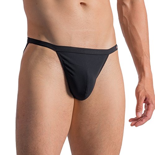 Olaf Benz Herren BLU1200 Beachtanga Badehose, Schwarz (Black 8000), Small (Herstellergröße: S) von Olaf Benz