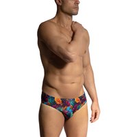 Olaf Benz Herren Beachslip grün Mikrofaser von Olaf Benz