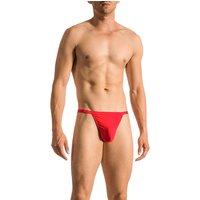 Olaf Benz Herren Badetanga rot Mikrofaser unifarben von Olaf Benz