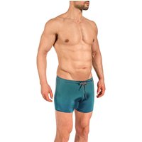 Olaf Benz Herren Beachtrunk blau Mikrofaser unifarben von Olaf Benz