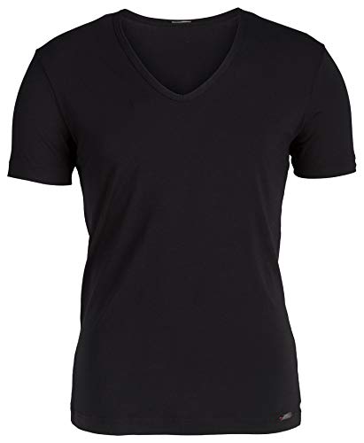 Olaf Benz Herren RED1601 V-Neck Low Unterhemd, Schwarz (Black 8000), Small von Olaf Benz