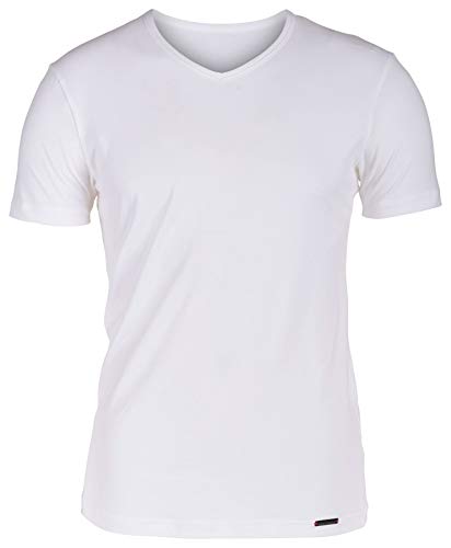 Olaf Benz Herren RED1601 V-Neck Regular Unterhemd, Weiß (White 1000), Medium von Olaf Benz