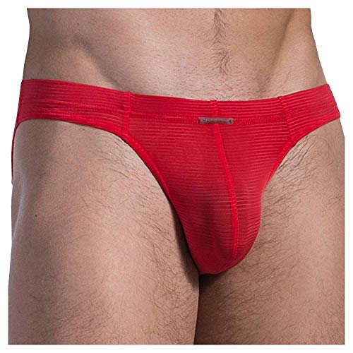 Olaf Benz Herren Slip 105832, Gr. 5 (M), Rot (red 3000) von Olaf Benz