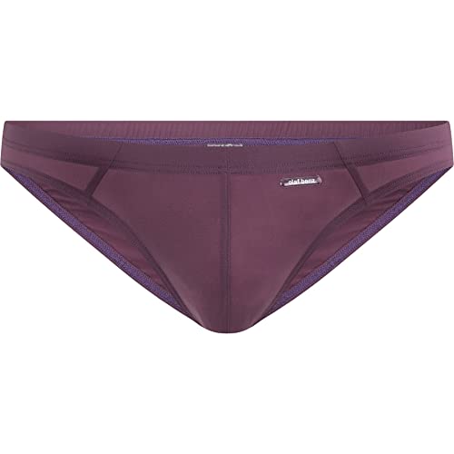 Olaf Benz Herren Slip RED0965 Brazilbrief - Plum - Größe XL von Olaf Benz