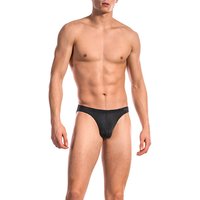 Olaf Benz Herren Slip Schwarz Mikrofaser unifarben von Olaf Benz