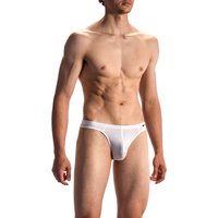 Olaf Benz Herren Slip weiß Baumwolle & Mix unifarben von Olaf Benz