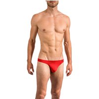 Olaf Benz Herren String rot Mikrofaser unifarben von Olaf Benz